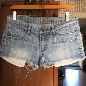 7 for All Mankind cut-off shorts